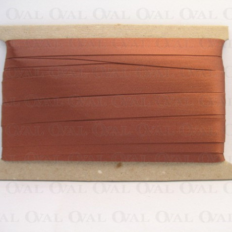 Pressed satin bias tape 1 or 20 m 0209