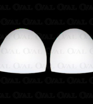 Bra inserts white 4947
