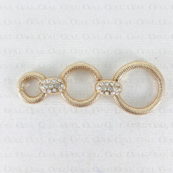 Metalowy łącznik z dżetami 2531 Metalowy łącznik z dżetami 2531