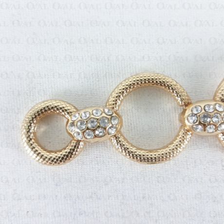 Metalowy łącznik z dżetami 2531