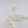 Koronka bawełniana 10mm /20 yard ecru   3858