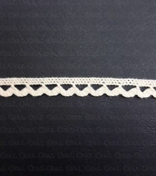 Koronka bawełniana 10mm /20 yard ecru   3858