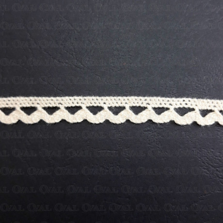Koronka bawełniana 10mm /20 yard ecru   3858