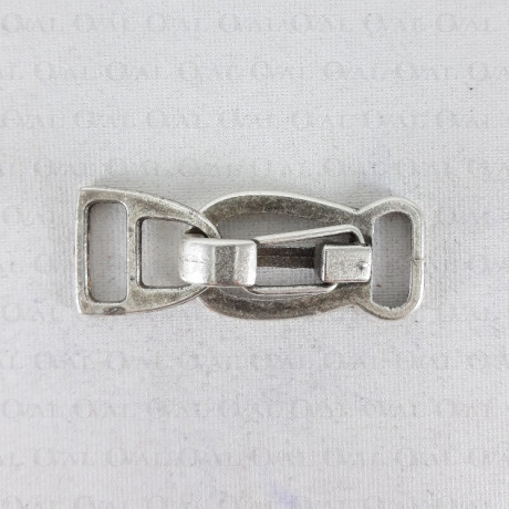 Zapięcie metalowe srebrne 2116