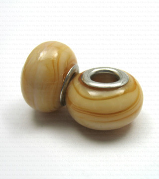 Pandora-style glass modular bead no. 1445