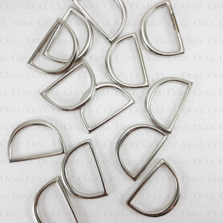 Półkółko metalowe 25mm/100 nr 4959