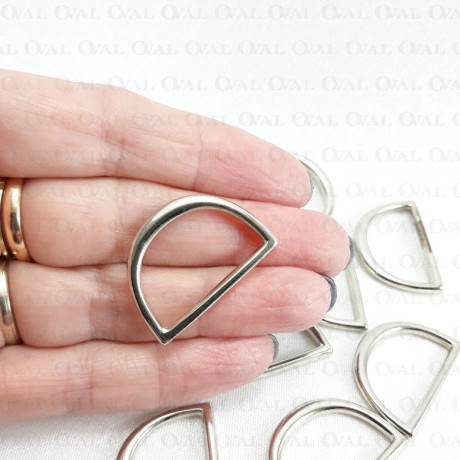 Półkółko metalowe 25mm/100 nr 4959