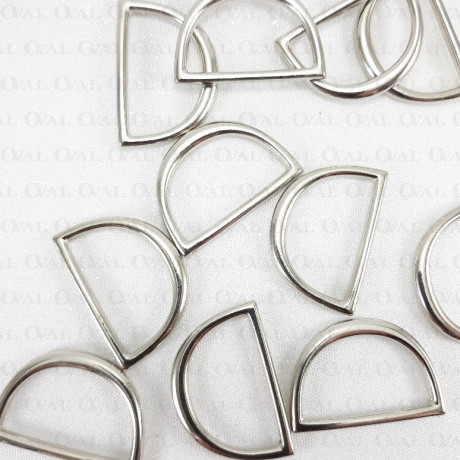 Półkółko metalowe 25mm/100 nr 4959