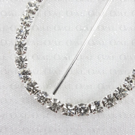 Klamerka ozdobna 40mm metalowa nr 4964