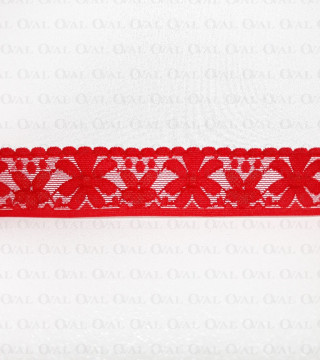 Koronka elastyczna 26mm/1m   ecru  3127