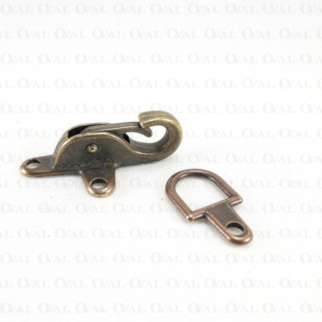 Zapięcie metalowe złote 4966