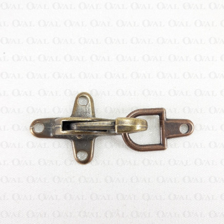 Zapięcie metalowe złote 4966