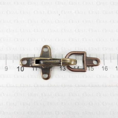 Zapięcie metalowe złote 4966