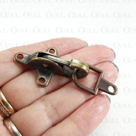 Zapięcie metalowe złote 4966