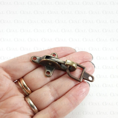 Zapięcie metalowe złote 4966