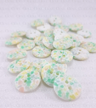 Polyester button 15mm/10 pcs. 575