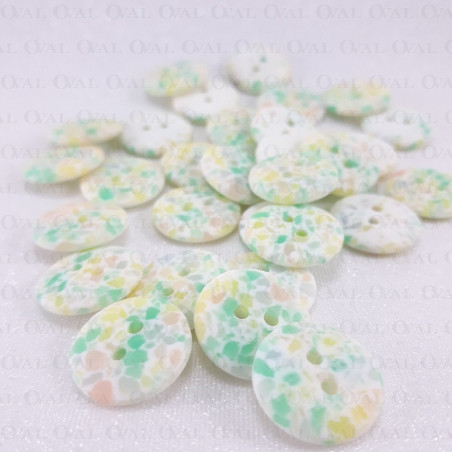 Polyester button 15mm/10 pcs. 575