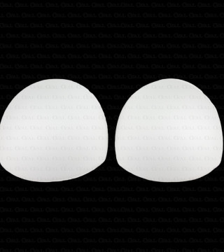 Wkładki do stanika białe 38/ 25 par  4971