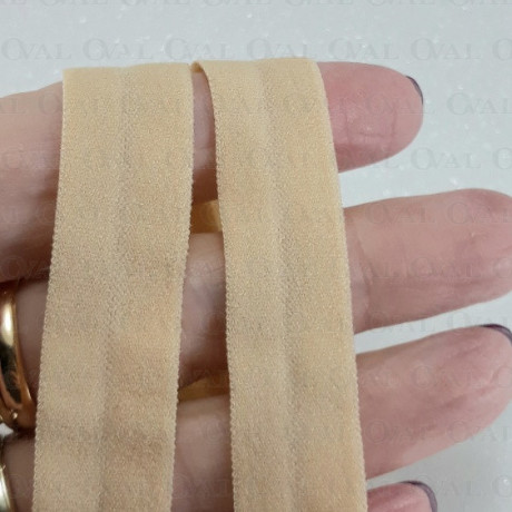 Fold-over elastic 15mm / 1m or 50m 3253