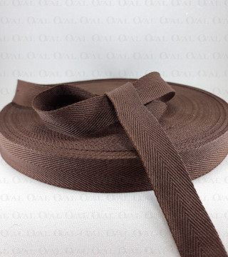 Taśma bawełniana jodełka 20mm / 50m 1265