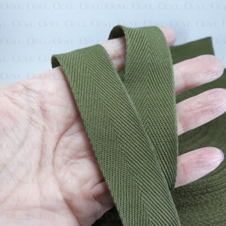 Cotton tape 25mm/50m 3081