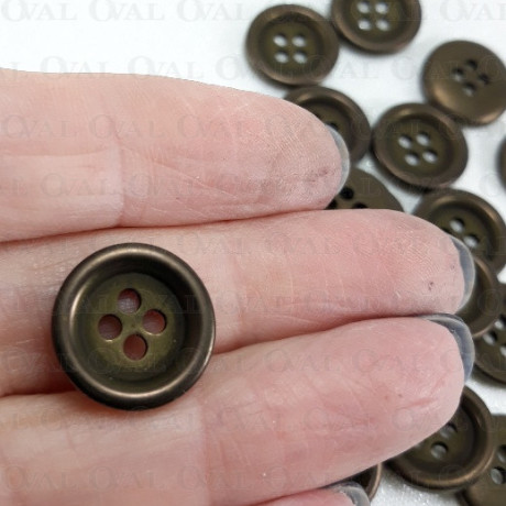 Guzik poliestrowy 15mm/144szt 4984