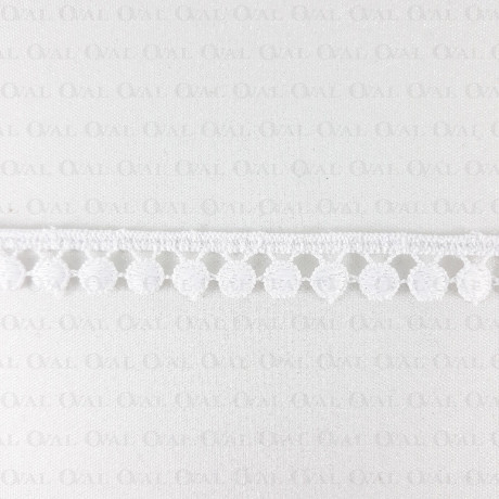 Koronka gipiurowa 11mm/20m biała 2159