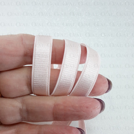 Strap elastic 10mm/1m pink 4075 E