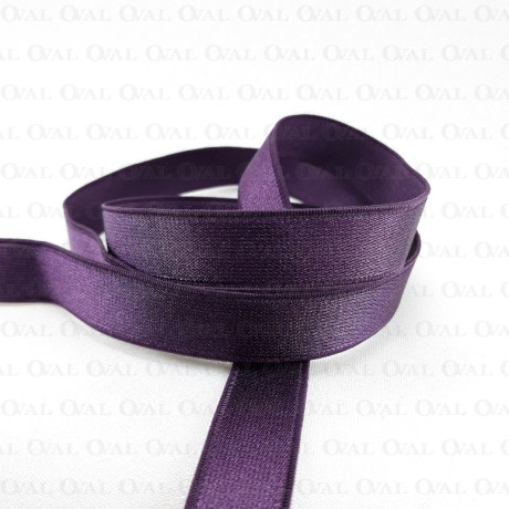 15mm/1m strap elastic aubergine 4074 E