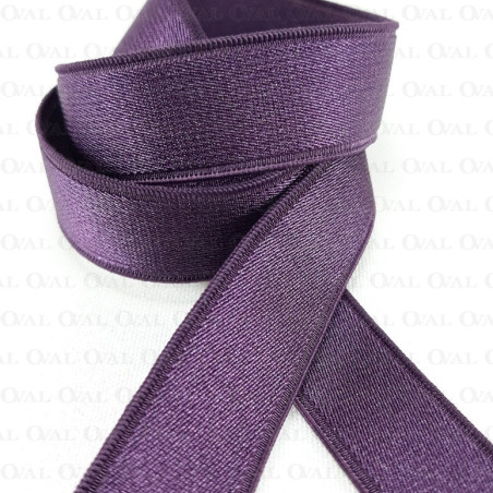 Guma ramiączkowa 15mm/1m bakłażan 4074 E