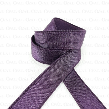 15mm/1m strap elastic aubergine 4074 E