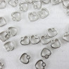 Serduszko metalowe 10 lub 50szt 3357