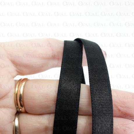 Guma ramiączkowa 12mm/25m czarna 4996