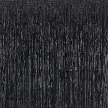 Frędzle 150cm/1m czarne 4502