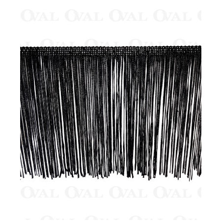 Frędzle 150cm/1m czarne 4502