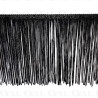 Frędzle 150cm/1m czarne 4502