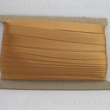 Pressed satin bias binding 1 or 20 m 0207