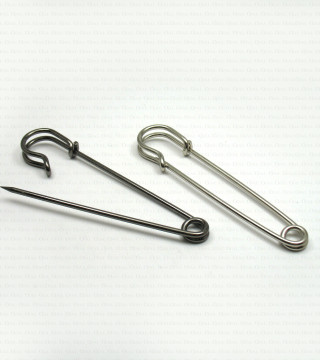 Large decorative safety pin - decorative safety pins