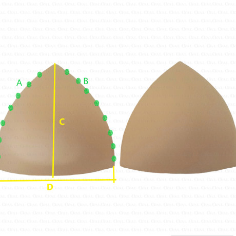 Wkładki do stanika  białe  4957