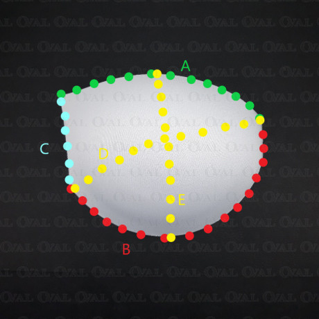 Wkładki do stanika z push-up białe 5009