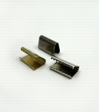 Stainless steel crimp end 10mm – three colours no. 1496