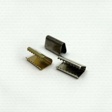 Stainless steel crimp end 10mm – three colours no. 1496