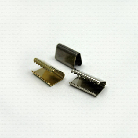 Stainless steel crimp end 10mm – three colours no. 1496