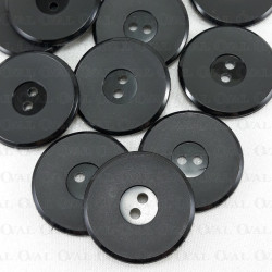 Guzik poliestrowy czarny 35mm/10 lub 100szt 5014 Guzik poliestrowy czarny 35mm/10 lub 100szt 5014