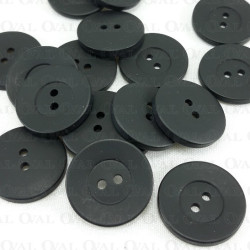 Guzik poliestrowy czarny 23mm/10 lub 100szt 5015 Guzik poliestrowy czarny 23mm/10 lub 100szt 5015