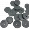 Guzik poliestrowy czarny 23mm/10 lub 100szt  5015
