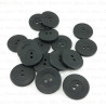 Guzik poliestrowy czarny 23mm/10 lub 100szt  5015
