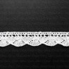 Koronka bawełniana O 20mm/25m biała 5020