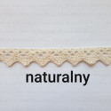 Koronka bawełniana ząbek E 16mm / 25m  naturalny 5024