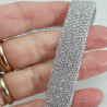 Silver knitted tape 15mm/1y 2235